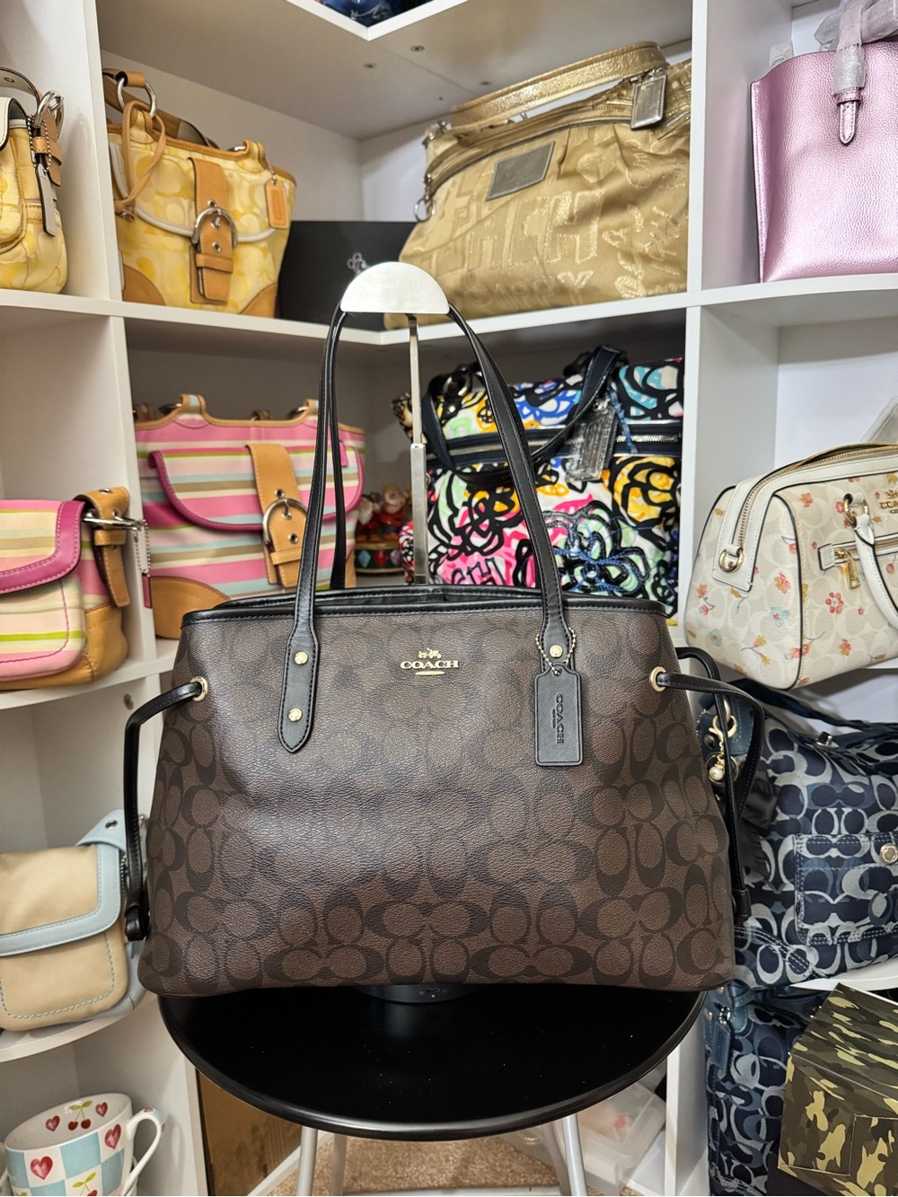 Coach 2016 Drawstring Carryall Bag